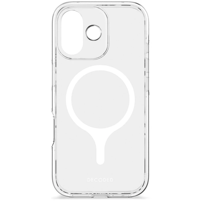 Θήκες & τσάντες για smartphones Decoded DropTec Transparent Backcover για Apple iPhone 17, Transparent, MagSafe compatible