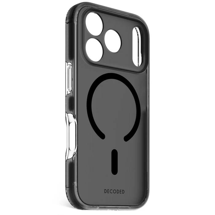 Decoded DropTec Διάφανη Θήκη Πίσω για iPhone 17 Pro - Μαύρο