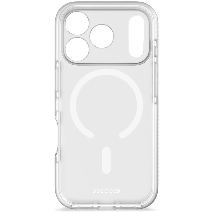 Θήκη Decoded DropTec Διαφανές Backcover iPhone 17 Pro - Λευκή