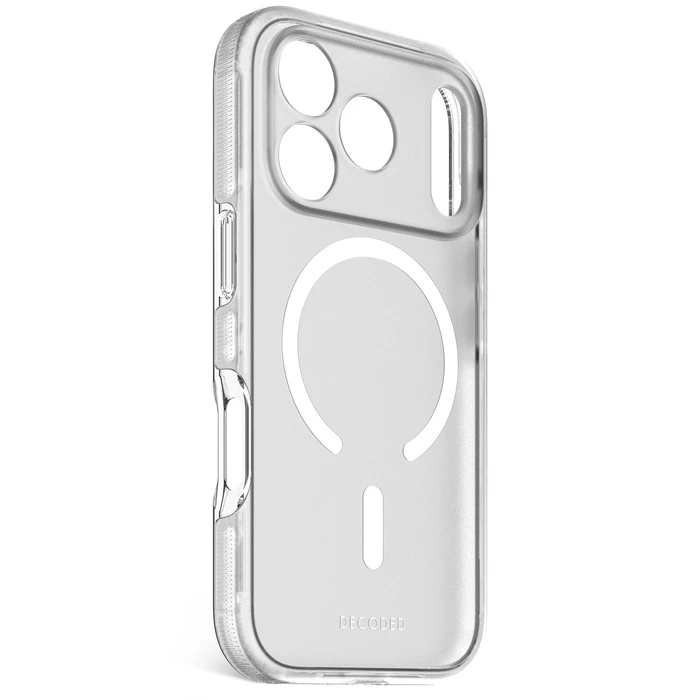Θήκη Decoded DropTec Διαφανές Backcover iPhone 17 Pro - Λευκή