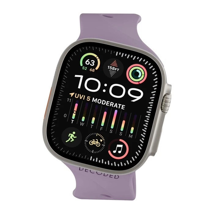 Decoded Λουράκι Σιλικόνης Ares Splice 44/46/49mm - Purple Haze