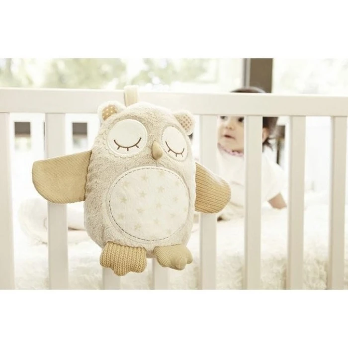 Cloud b Nighty Night Κουκουβάγια με αισθητήρα ήχου