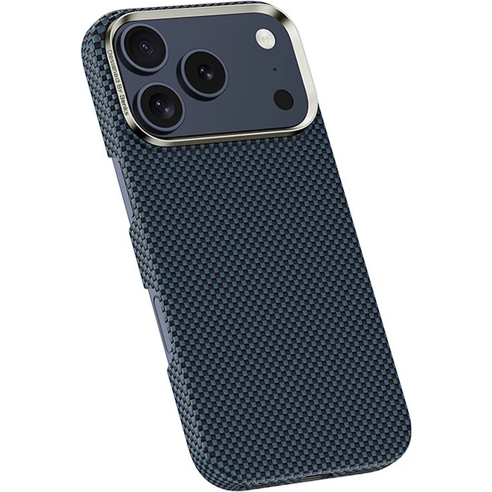 Benks Magnetic Armor Tint Kevlar 1000D Apple iPhone 17 Pro Max blue