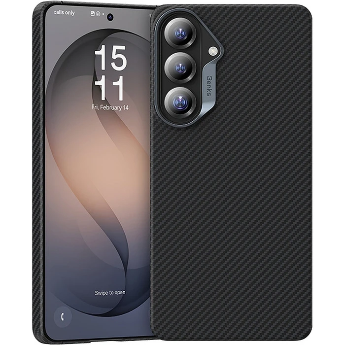 Benks Magnetic Armor Air Kevlar Metal Frame 600D Samsung Galaxy S26+ Plus black