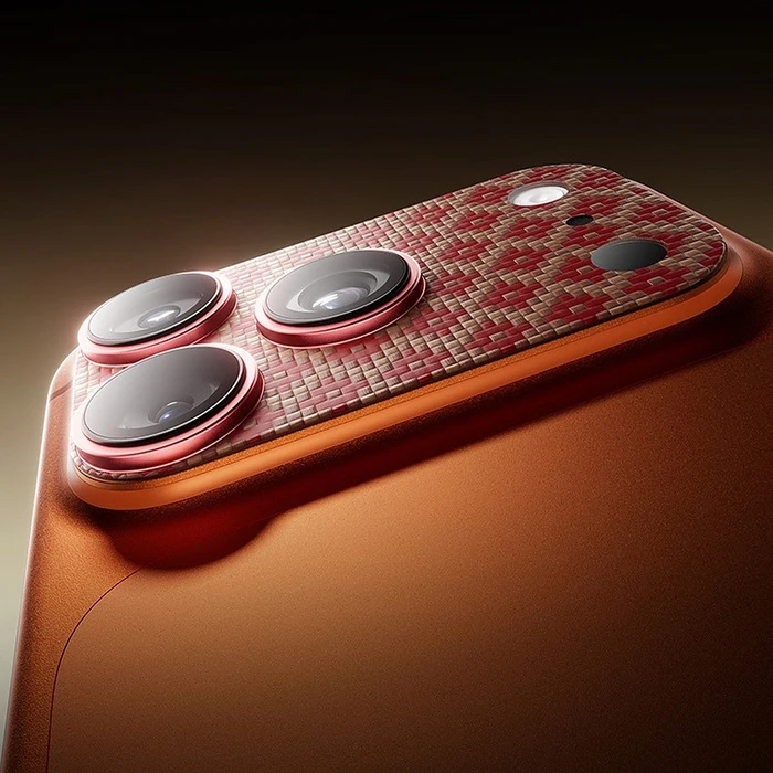 Benks Armor Warrior Lens Apple iPhone 17 Pro Max ArmorGrid orange