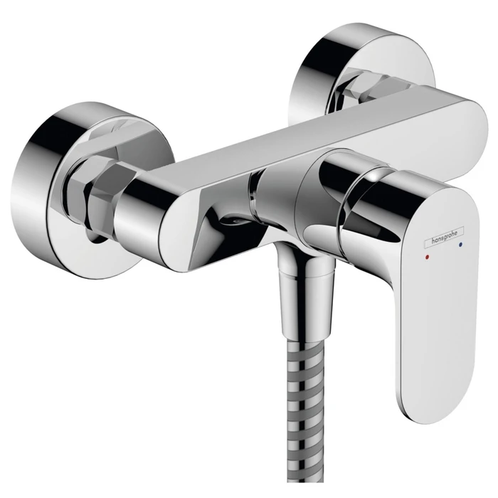 Hansgrohe Rebris S Shower Mixer (wall-mounted, single-lever)