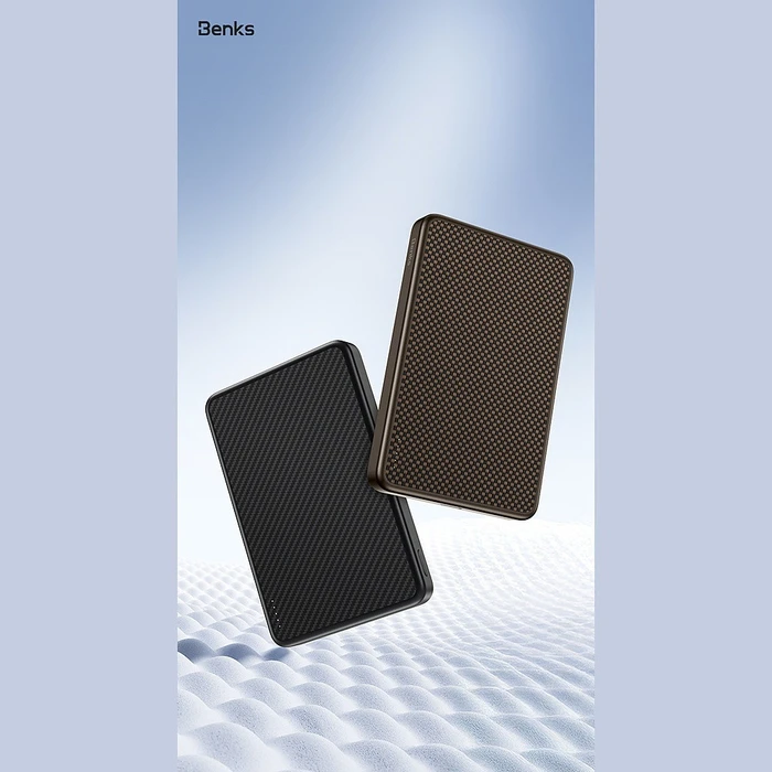 Benks MP17 Magnetic Power Bank 10000mAh USB-C Armor Tint Gold