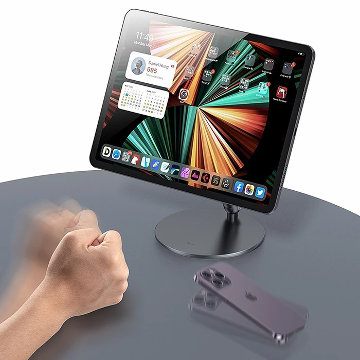 Benks L43 Infinity Pro Magnetic Desk Mount for iPad Pro 11" Dark Gray