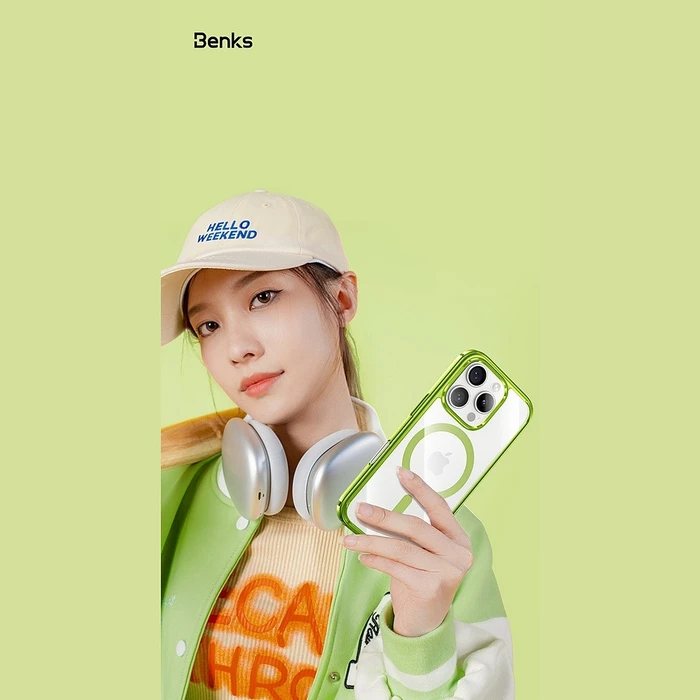 Benks Magnetic Lucent Pro Apple iPhone 16 Pro green