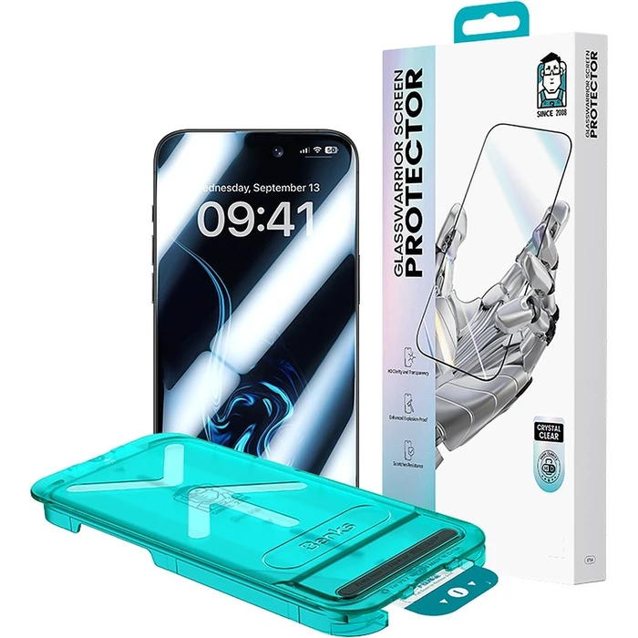 Benks Glass Warrior Screen Protector Apple iPhone 16 Pro black