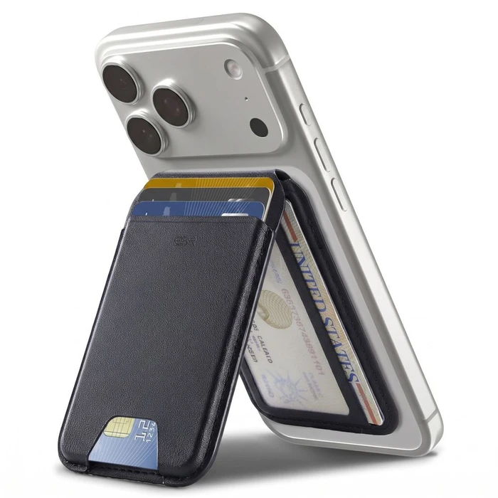ESR Classic RFID Magnetic Wallet Stand MagSafe Black