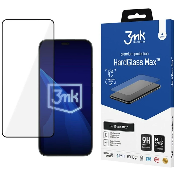3MK HardGlass Max Honor 400 Lite black