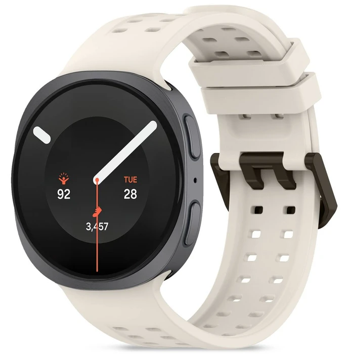 Tech-Protect Silicone Air Samsung Galaxy Watch 8 / 9 / Classic 40 / 44 / 46 mm Starlight