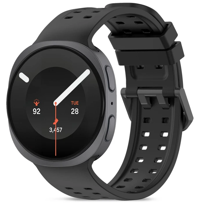 Tech-Protect Silicone Air Samsung Galaxy Watch 8 / 9 / Classic 40 / 44 / 46 mm Black