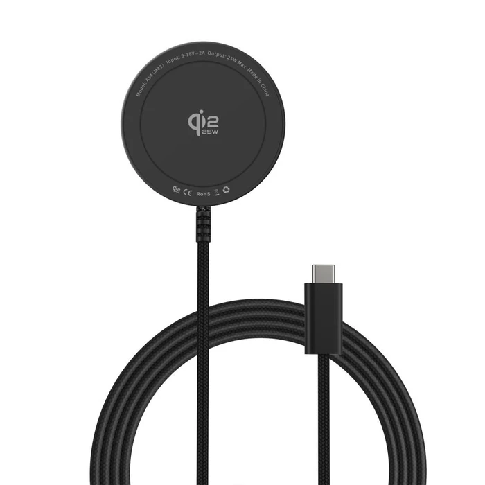 Tech-Protect A54 Magnetic MagSafe Wireless Charger 25W Qi2.2 Black