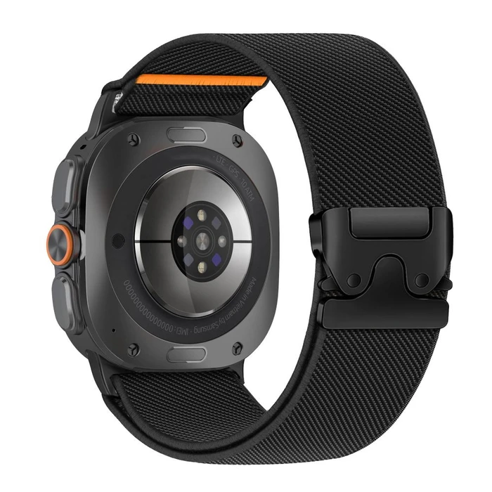 Tech-Protect Nylon Clasp Samsung Galaxy Watch Ultra 1 / 2 2024-2026 47 mm Black