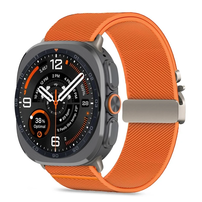 Tech-Protect Nylon Clasp Samsung Galaxy Watch Ultra 1 / 2 2024-2026 47 mm Orange