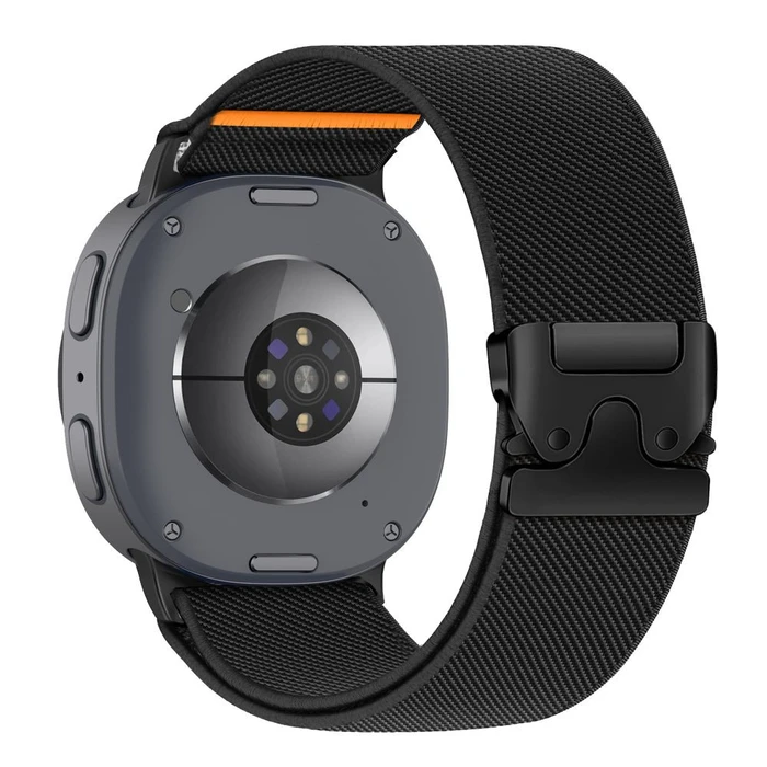 Tech-Protect Nylon Clasp Samsung Galaxy Watch 8 / 9 / Classic 40 / 44 / 46 mm Black