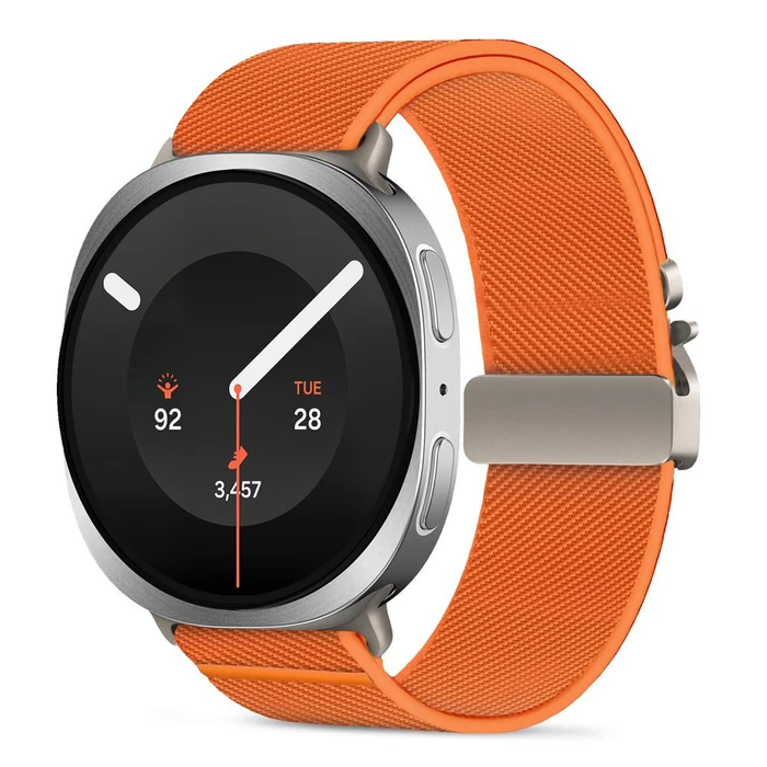 Tech-Protect Nylon Clasp Samsung Galaxy Watch 8 / 9 / Classic 40 / 44 / 46 mm Orange