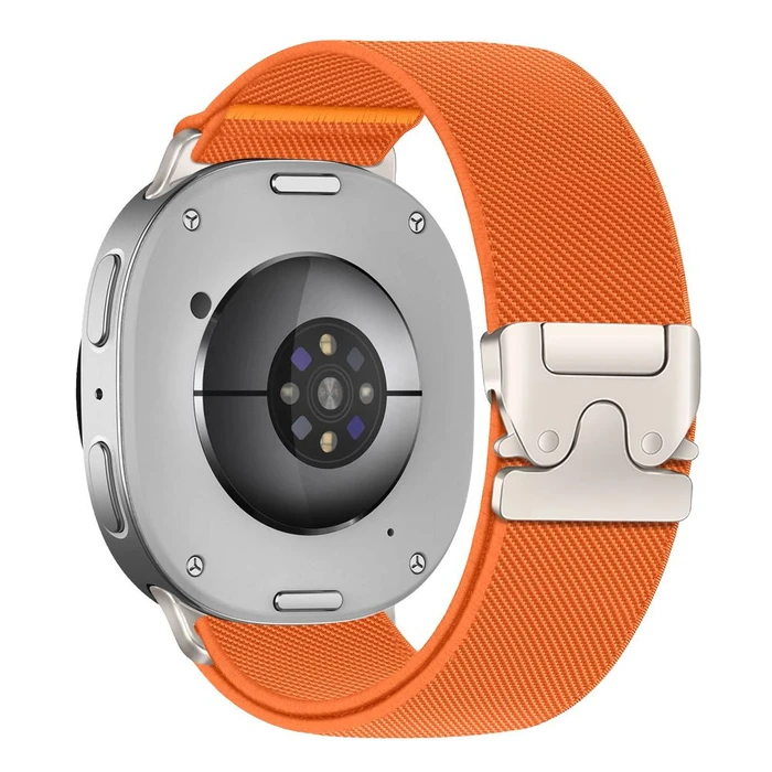 Tech-Protect Nylon Clasp Samsung Galaxy Watch 8 / 9 / Classic 40 / 44 / 46 mm Orange