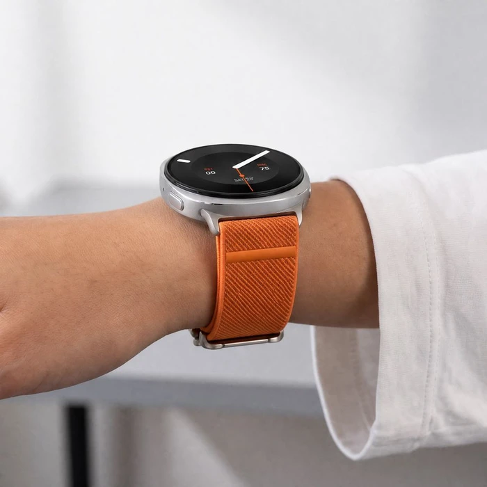 Tech-Protect Nylon Clasp Samsung Galaxy Watch 8 / 9 / Classic 40 / 44 / 46 mm Orange