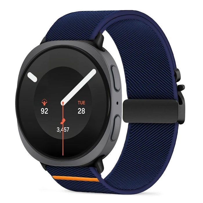 Tech-Protect Nylon Clasp Samsung Galaxy Watch 8 / 9 / Classic 40 / 44 / 46 mm Navy Blue