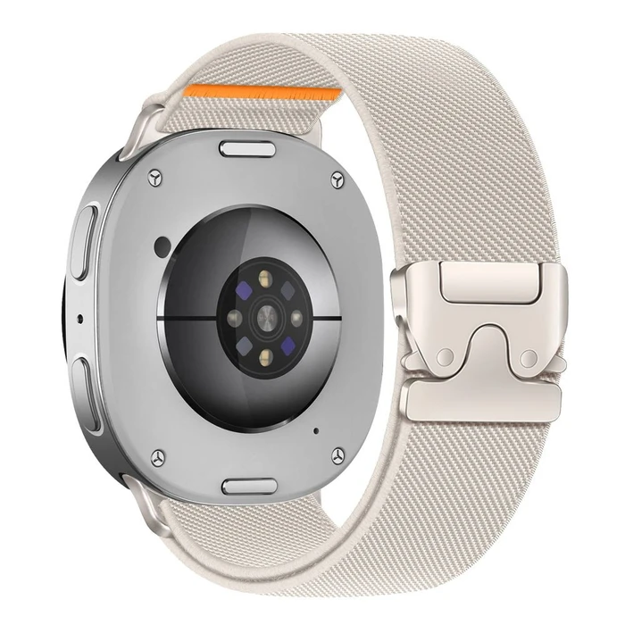 Tech-Protect Nylon Clasp Samsung Galaxy Watch 8 / 9 / Classic 40 / 44 / 46 mm Starlight