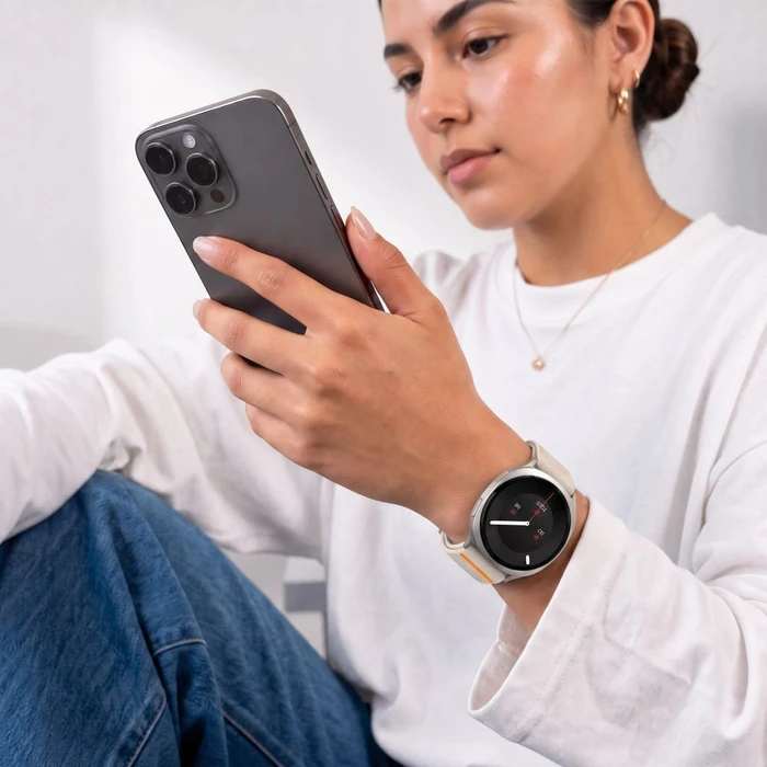 Tech-Protect Nylon Clasp Samsung Galaxy Watch 8 / 9 / Classic 40 / 44 / 46 mm Starlight