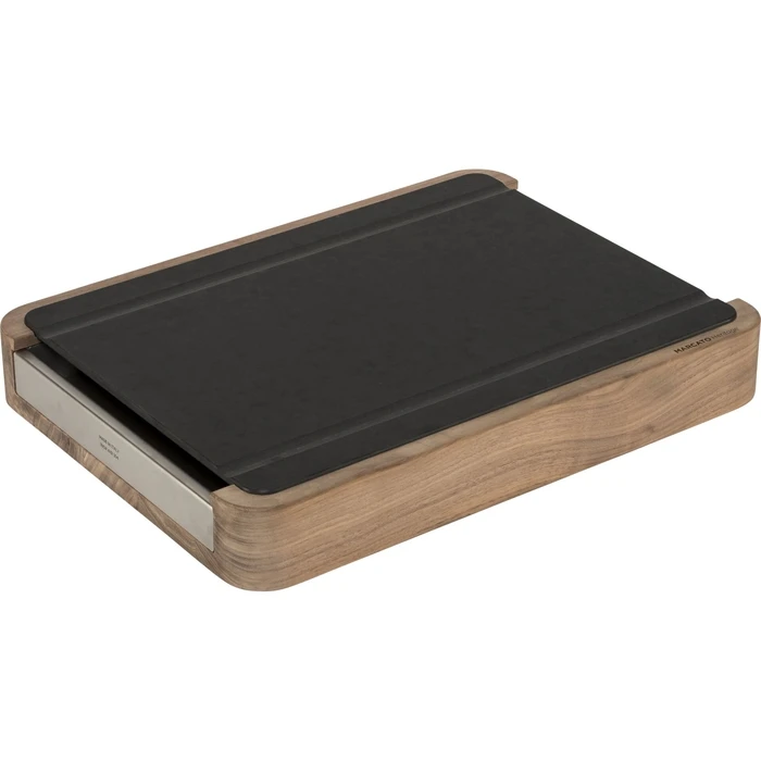Marcato Wooden Cutting Board Grey 40.2 x 30.2 x 5.5 cm