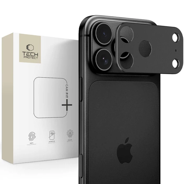 Tech-Protect Camalloy Fit+ Apple iPhone 18 Pro Max Black