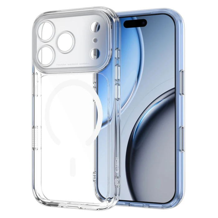 Tech-Protect MagPeak MagSafe CC Apple iPhone 17 Pro / 18 Pro Clear
