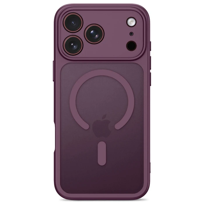 Tech-Protect BasicMag MagSafe Apple iPhone 17 Pro Max / 18 Pro Max Matte Dark Cherry