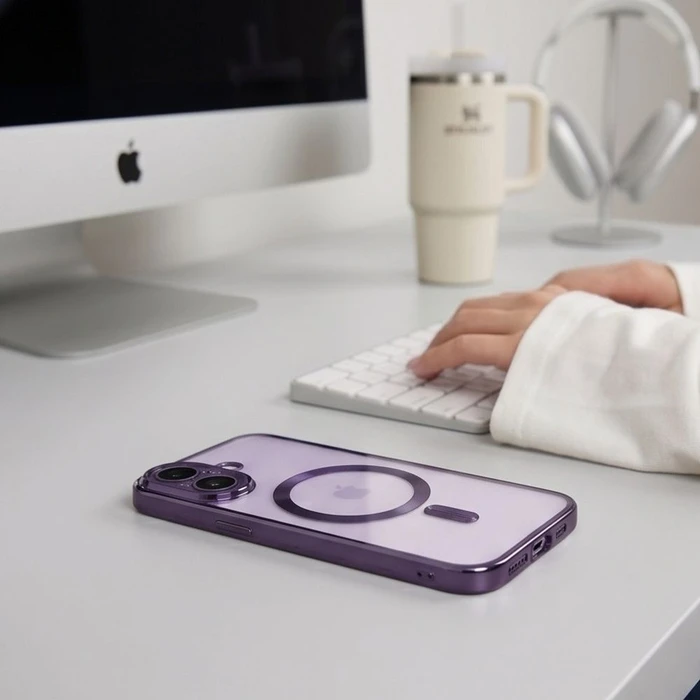 Tech-Protect MagFlex MagSafe Apple iPhone 17 Shiny Lavender