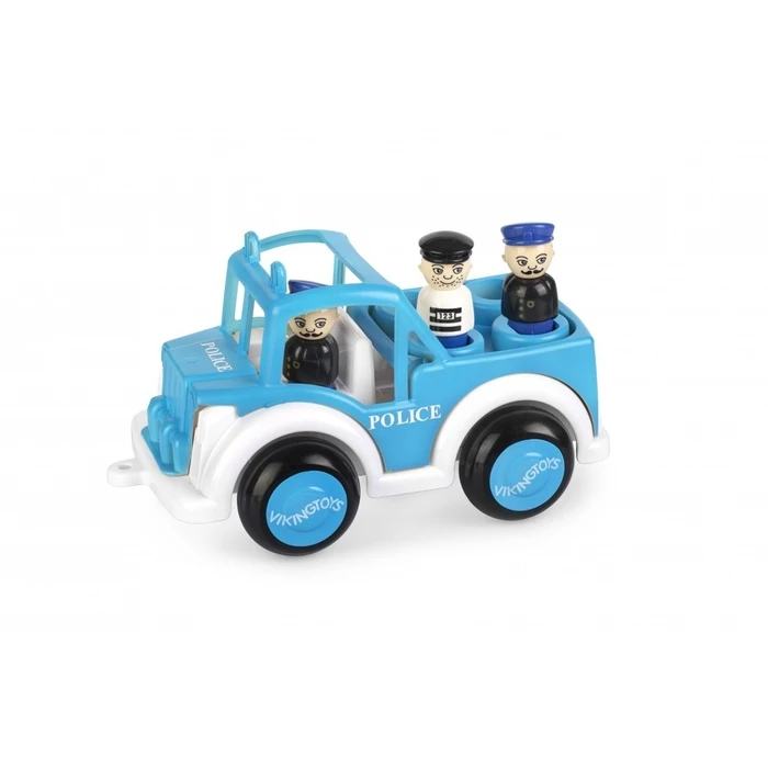 Dante Viking Toys Jumbo Jeep Police With Figures