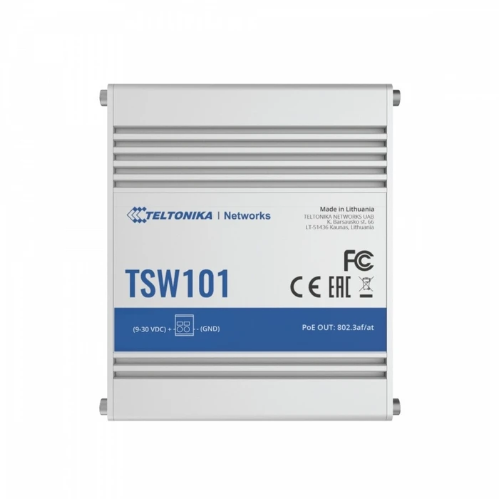 Network Switch Teltonika Teltonika Tsw101 5xgbe Ethernet 4xpoe+