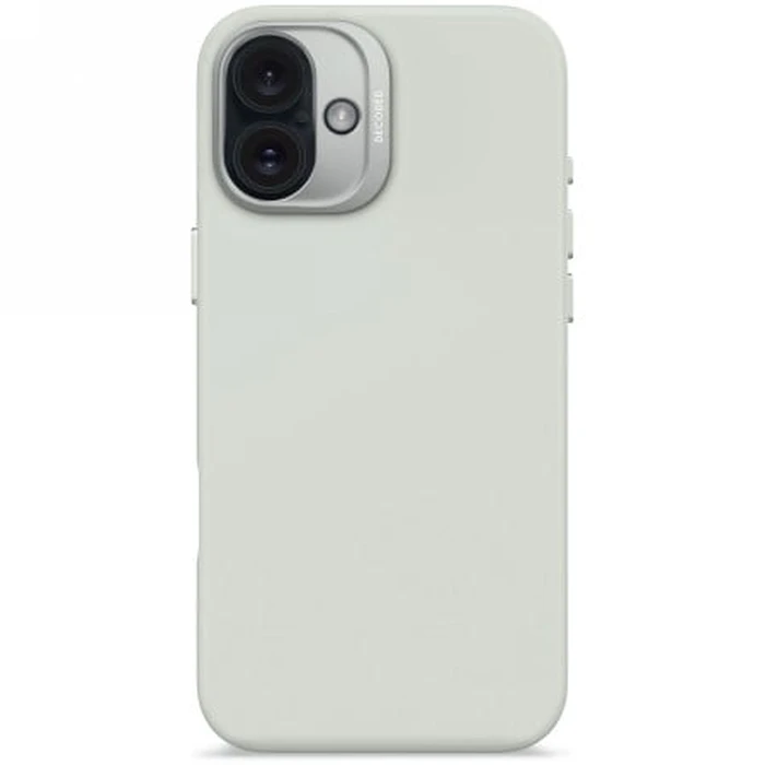 Decoded AntiMicrobial Silicone Backcover Apple iPhone 16 Plus MagSafe (stone gray)