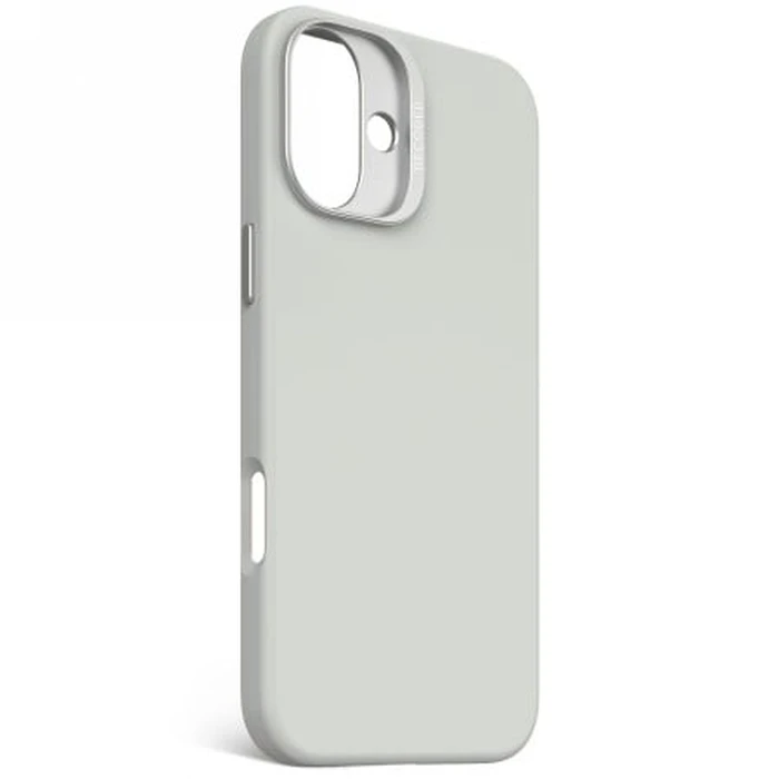 Decoded AntiMicrobial Silicone Backcover Apple iPhone 16 Plus MagSafe (stone gray)