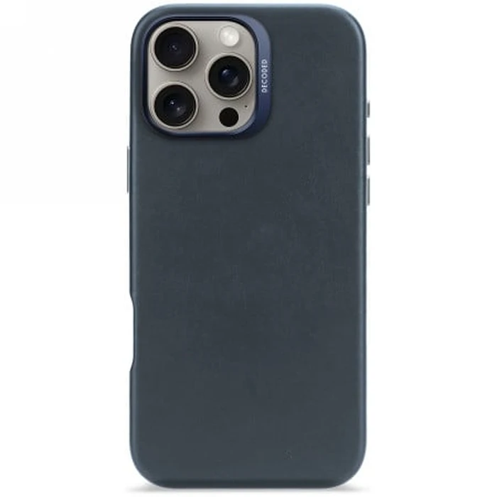 Decoded Leather Backcover Apple iPhone 16 Pro Max MagSafe (navy)