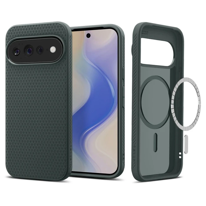 Spigen Liquid Air Mag MagSafe Google Pixel 11 Pro XL Abyss Green