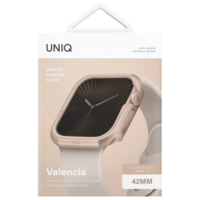 UNIQ Valencia Apple Watch Series 42mm gold