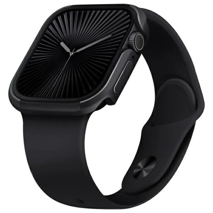 UNIQ Valencia Apple Watch Series 46mm midnight black