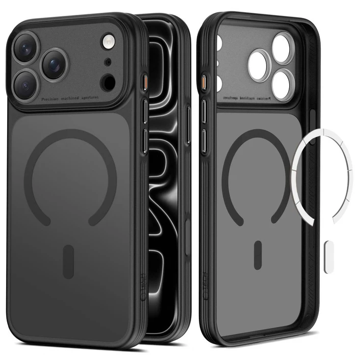 Tech-Protect MagPrime MagSafe CC Apple iPhone 17 Pro / 18 Pro Matte Black