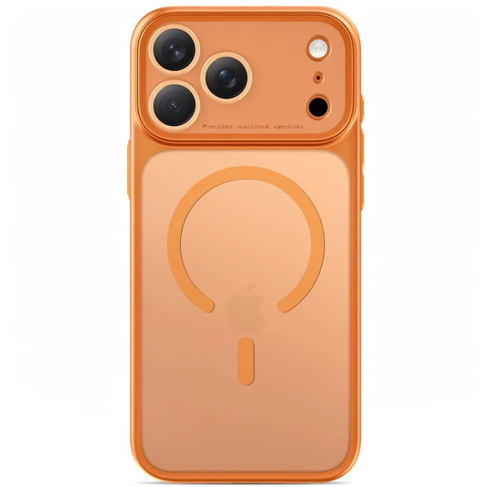Tech-Protect MagPrime MagSafe CC Apple iPhone 17 Pro / 18 Pro Matte Cosmic Orange