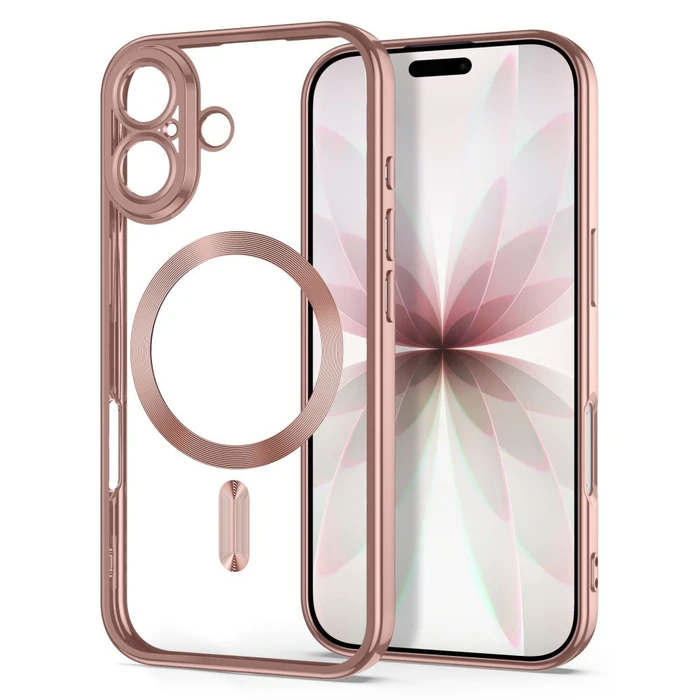 Tech-Protect Magflex MagSafe Apple iPhone 17 Shiny Rose Gold