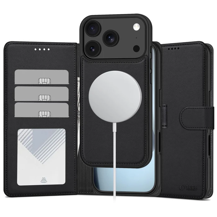Tech-Protect Wallet MagSafe Apple iPhone 17 Pro / 18 Pro Matte Black