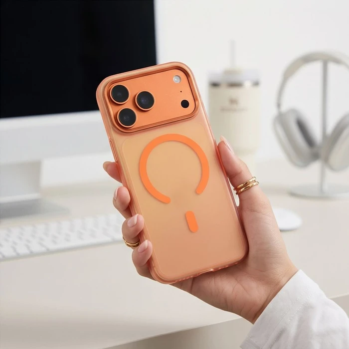 Tech-Protect Magzero MagSafe Apple iPhone 17 Pro / 18 Pro Matte Cosmic Orange
