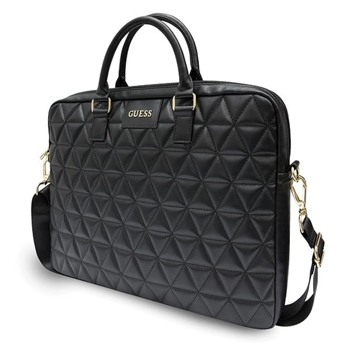 Τσάντες Μεταφοράς Guess 16 Inches Quilted Gucb15qlkb Black