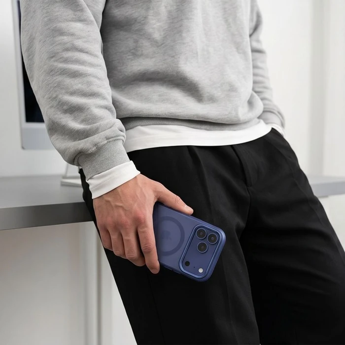 Tech-Protect MagZero MagSafe Apple iPhone 17 Pro Max / 18 Pro Max Matte Deep Blue