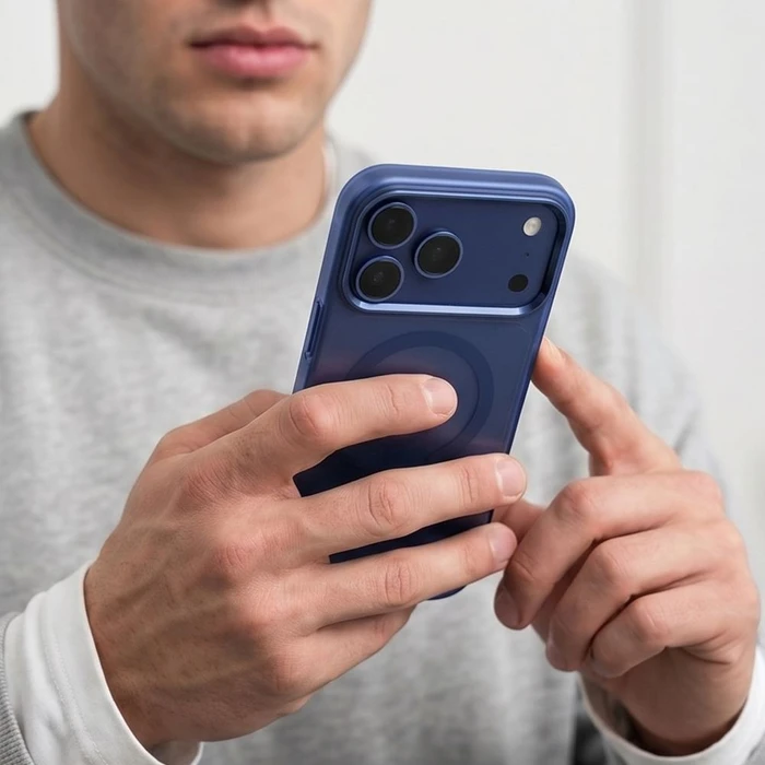Tech-Protect MagZero MagSafe Apple iPhone 17 Pro Max / 18 Pro Max Matte Deep Blue