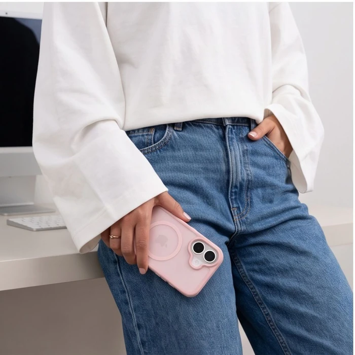 Tech-Protect BasicMag MagSafe Apple iPhone 17 Matte Pink